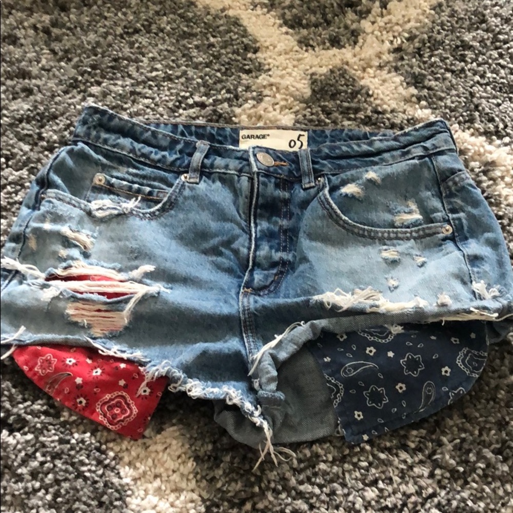Garage 05 denim shorts